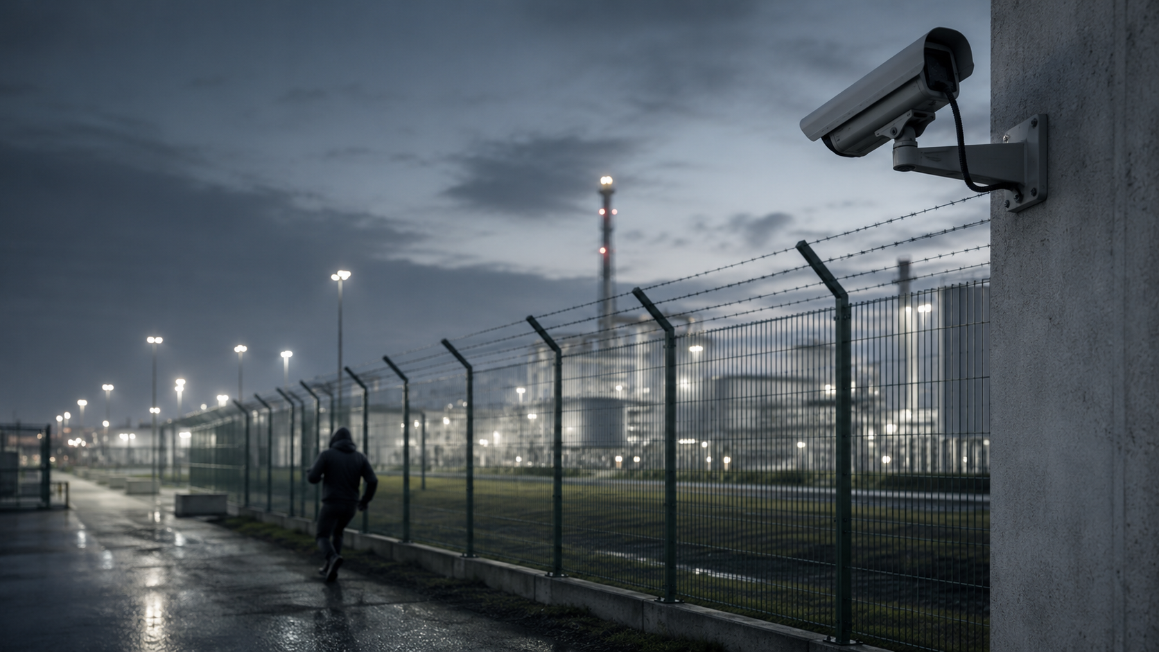 Passive monitoring security scene